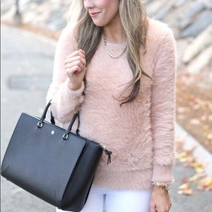 Banana republic furry crew neck